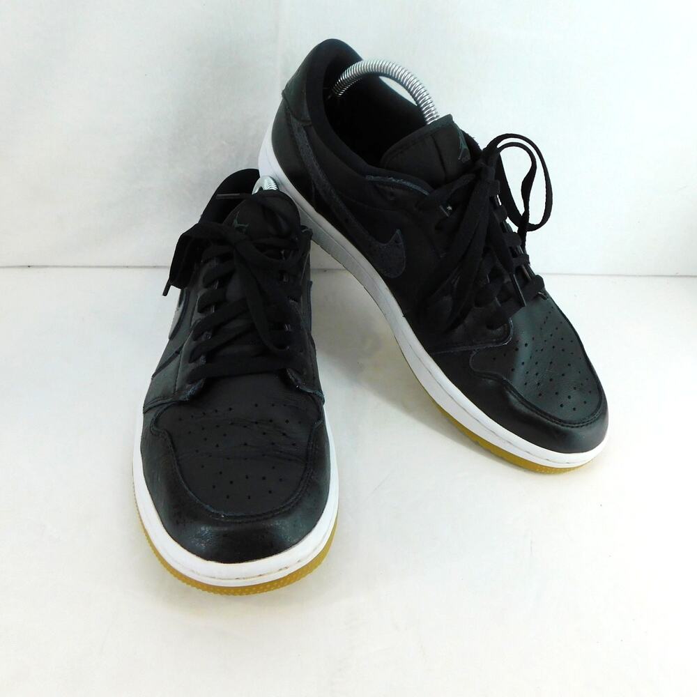 Air Jordan 1 Golf Low "Black gum" Men's Leather Sneakers Size 9